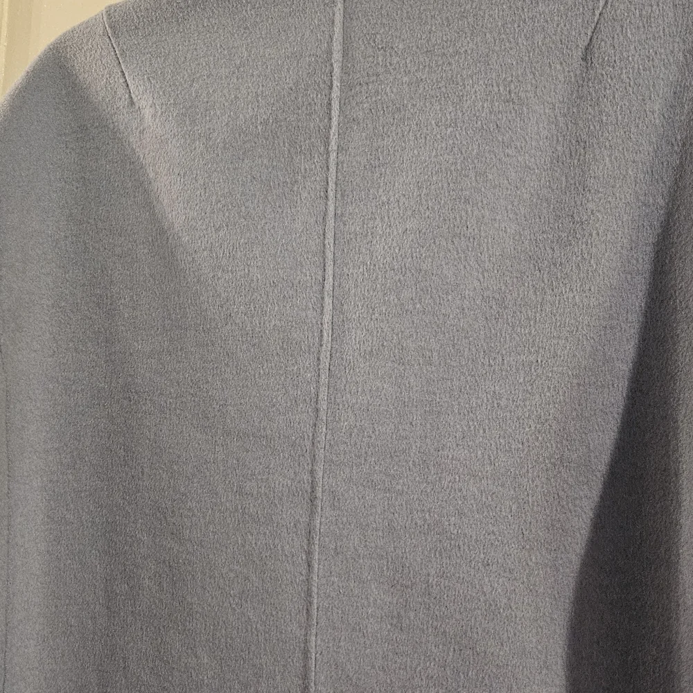GUESS Women's Light Blue Open Front Coat - Size Medium - Picture 6 of 6